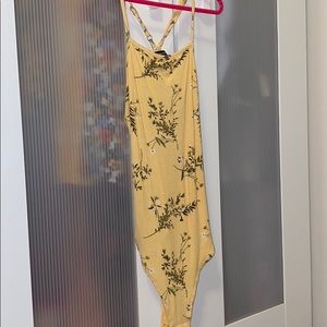 Floral bodysuit